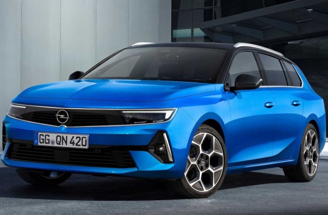 Noul Opel Astra Sports Tourer: până la 225 CP și 1.634 de litri disponibili pentru bagaje 