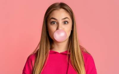 Guma de mestecat care...