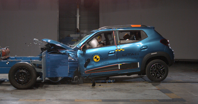 Dacia Spring a primit o stea la testele de siguranță EuroNCAP (+VIDEO)