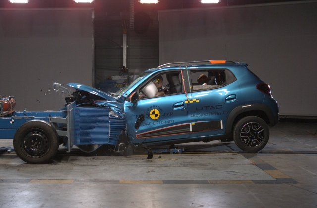 Dacia Spring a primit o stea la testele de siguranță EuroNCAP (+VIDEO) 