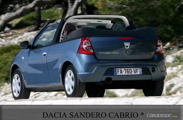 Cum ar arata Dacia decapotabila?
