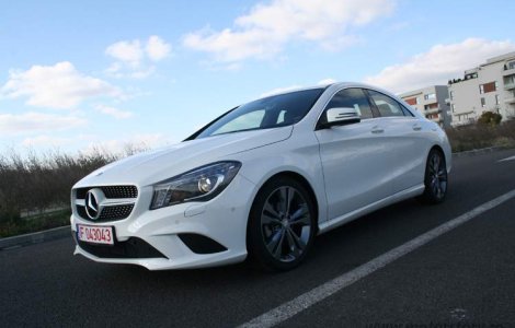 Drive-test: Mercedes CLA 200 - Singur si hotarat