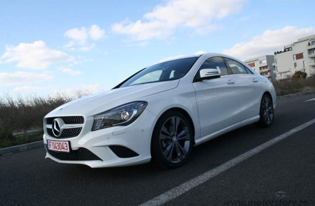 Drive-test: Mercedes CLA 200 - Singur si hotarat