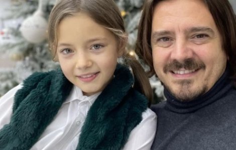 Catinca, fiica lui Mihai Petre și a Elwirei, împlinește astăzi vârsta de 9 ani! Ce mesaj i-a transmis tatăl său: „Țin minte perfect ziua aceasta”