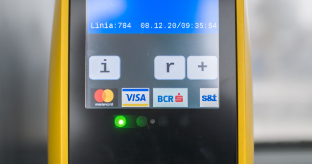 Călătoriile STB vor putea fi achitate direct în autobuz, cu cardul