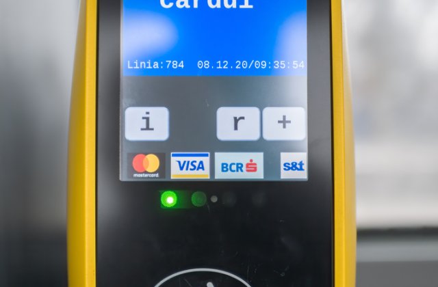 Călătoriile STB vor putea fi achitate direct în autobuz, cu cardul