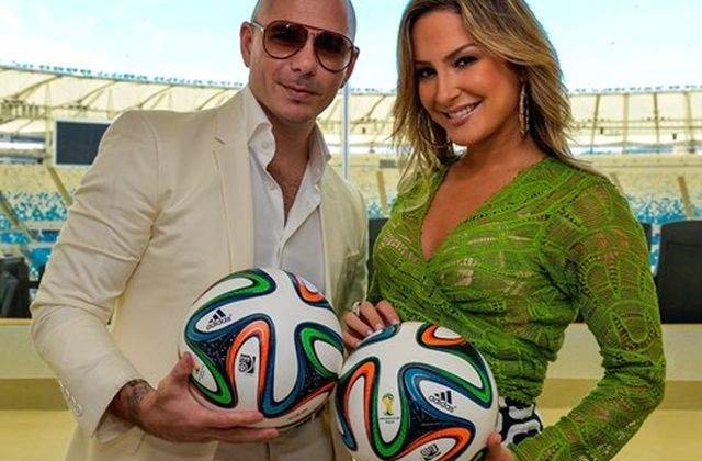 Imnul CM din Brazilia, cantat de Jennifer Lopez, Pitbull si Claudia Leitte
