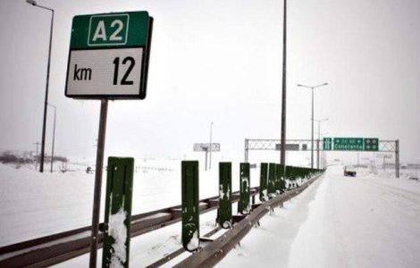 ACCIDENT in lant pe A2: 20 de masini, implicate