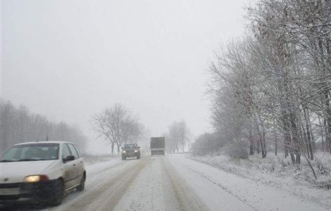 Autostrada A3 Bucuresti - Ploiesti, inchisa din cauza viscolului