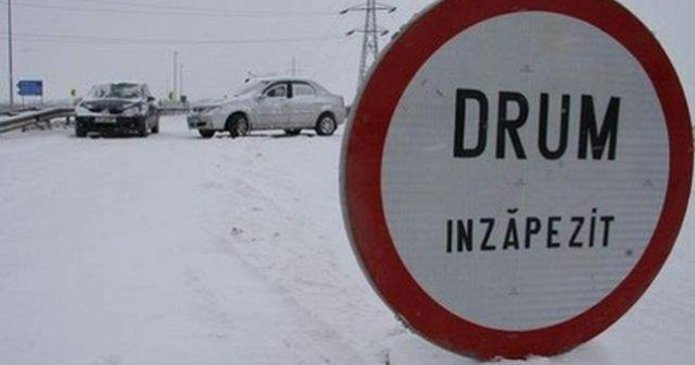 Circulatie inchisa pe A1, A2, A3 si 16 drumuri nationale