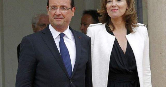 Hollande anunta incetarea relatiei cu Valerie Trierweiler