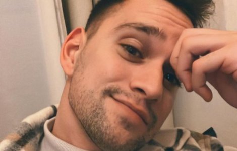 Vlad Gherman, pregătiri pentru Crăciun fără Cristina Ciobănașu! Oana Moșneagu i-a fost alături actorului