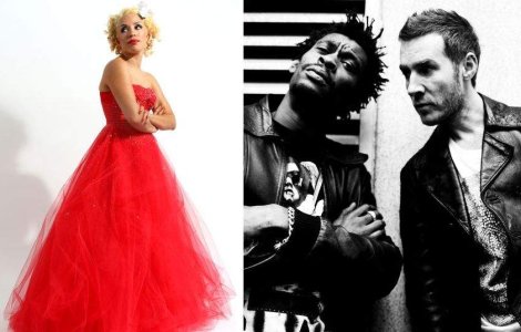 Martina Topley-Bird deschide concertul Massive Attack