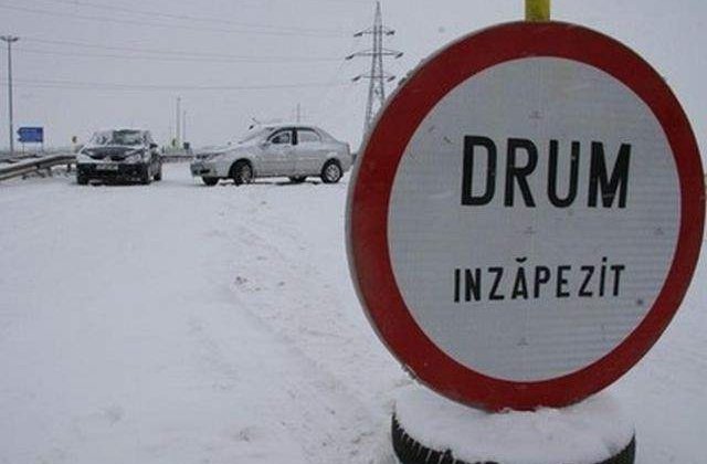 Circulatie inchisa pe A2 Lehliu-Fetesti si pe noua drumuri nationale