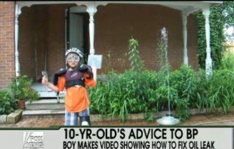  Video  Idei de curatare a Golfului Mexic, de la un pusti de 10 ani