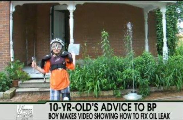 [VIDEO] Idei de curatare a Golfului Mexic, de la un pusti de 10 ani