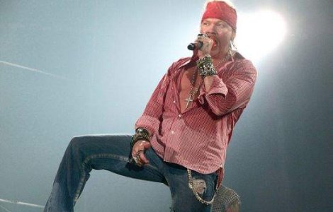 Guns N' Roses, in premiera in Romania