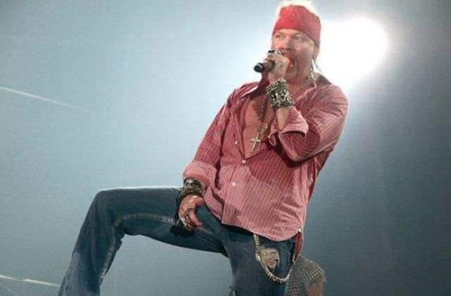 Guns N' Roses, in premiera in Romania