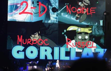 Gorillaz, in concert la Peninsula