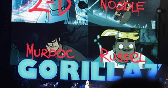 Gorillaz, in concert la Peninsula