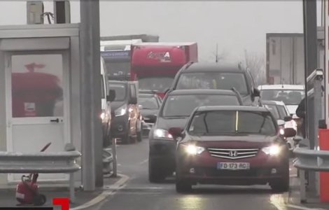 Haos în vămi: A început „exodul” românilor, după Sărbători. Oamenii se întorc încolonați spre străinătate