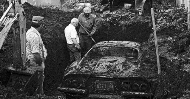 VIDEO: Povestea unui Ferrari îngropat într-o grădină și descoperit de câțiva copii