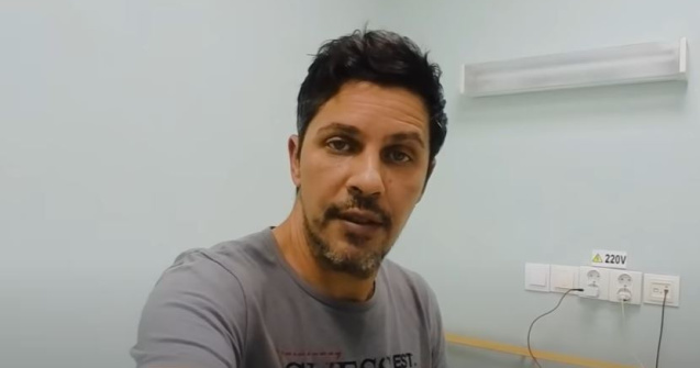 VIDEO Lucian Viziru, suspect de infarct. Cum s-a filmat actorul pe patul de spital