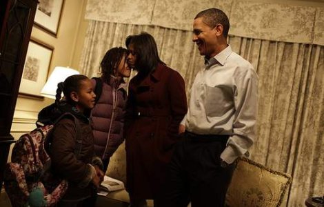 Obama, cel mai bun tata din lume!