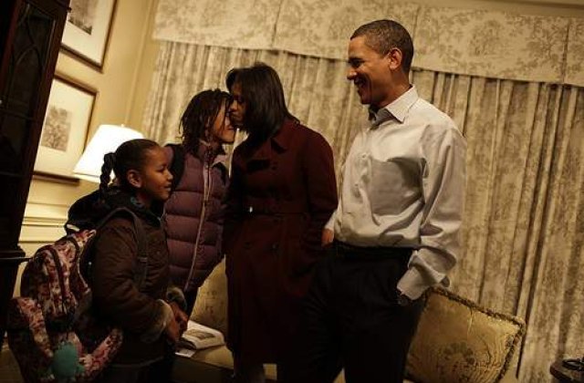 Obama, cel mai bun tata din lume!