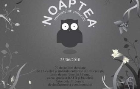 Linii speciale RATB in Noaptea Institutelor Culturale