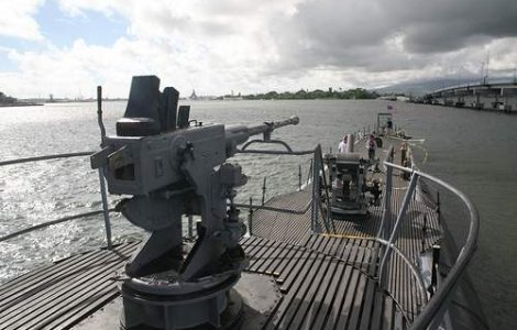 Romani la bordul unei nave de armament