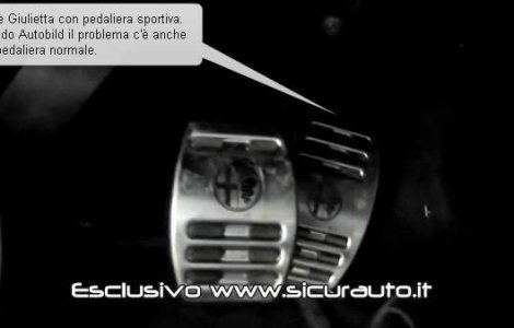 VIDEO: Cum se poate bloca pedala de acceleratie la Alfa Giulietta si ce spun italienii