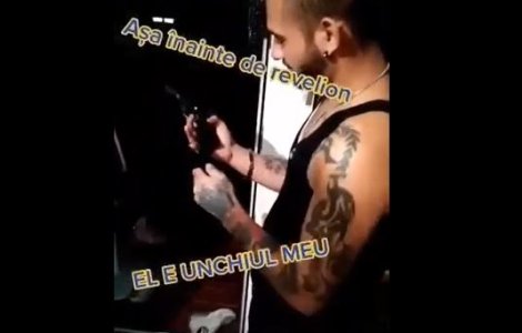 VIDEO Românul care a șocat Germania. S-a filmat în timp ce trăgea cu pistolul de la geam: „Numai săracii aruncă cu petarde”