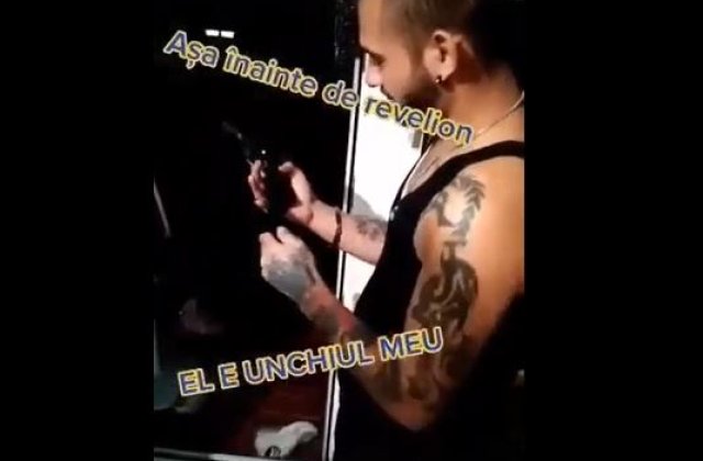 VIDEO Românul care a șocat Germania. S-a filmat în timp ce trăgea cu pistolul de la geam: „Numai săracii aruncă cu petarde”