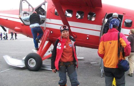 Coco Popescu, sus pe cel mai inalt varf nord-american