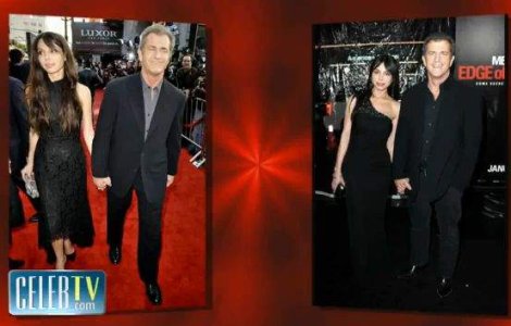 Mel Gibson a batut-o pe Oksana