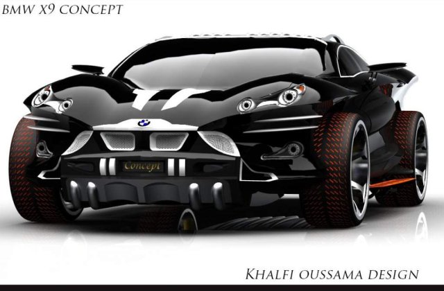 BMW X9 - Spectaculos, dar este doar un exercitiu de design