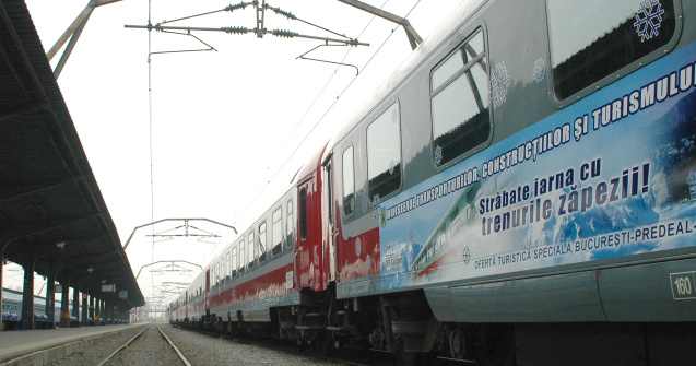 ”Trenurile Zăpezii” vor circula spre stațiunile montane din 10 ianuarie