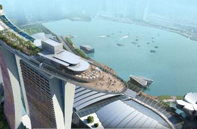 Marina Bay Sands: Piscina din cer