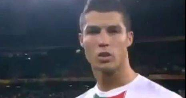  Video  Ronaldo a scuipat spre un cameraman