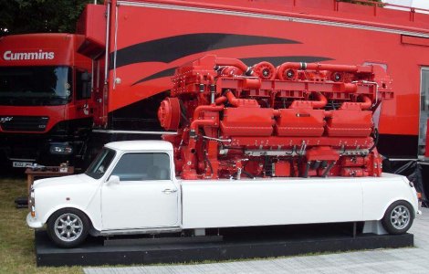 Un Mini de 3.500 CP la Goodwood Festival of Speed!