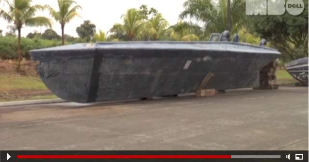  Video  Submarine pentru transportul ilicit de droguri