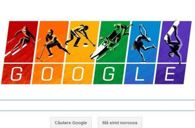GOOGLE sarbatoreste debutul JO printr-un nou logo