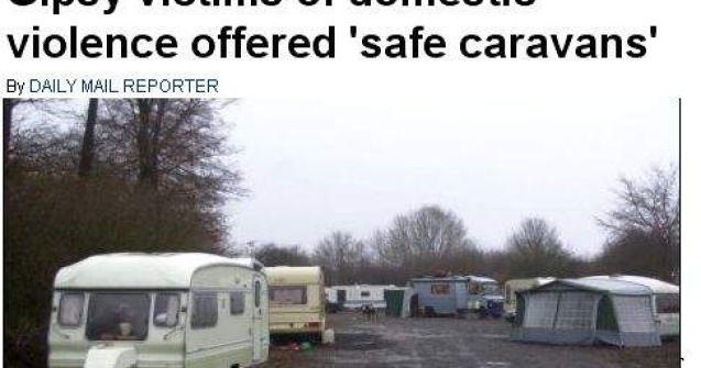 Nomadele din care se despart de soti se pot muta in rulote, pentru "a se simti ca acasa"