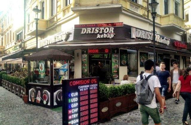 Shaormeria Dristor Kebap din Centrul Vechi a luat foc