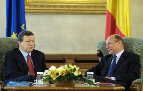Traian Basescu se va intalni cu Jose Manuel Barroso, pe 14 februarie