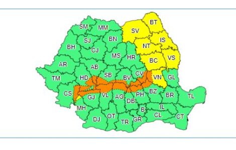  Top  Prognoza meteo pentru weekendul 15 - 16 ianuarie 2022. COD PORTOCALIU de vânt puternic
