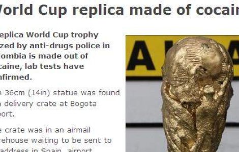 Cupa Mondiala, din cocaina
