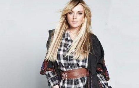 Lindsay Lohan, batuta de o chelnerita