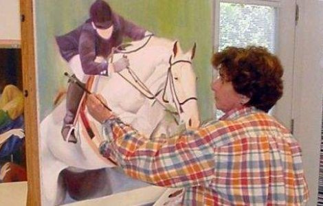 Incredibil: Nu vede, dar picteaza ca un geniu!